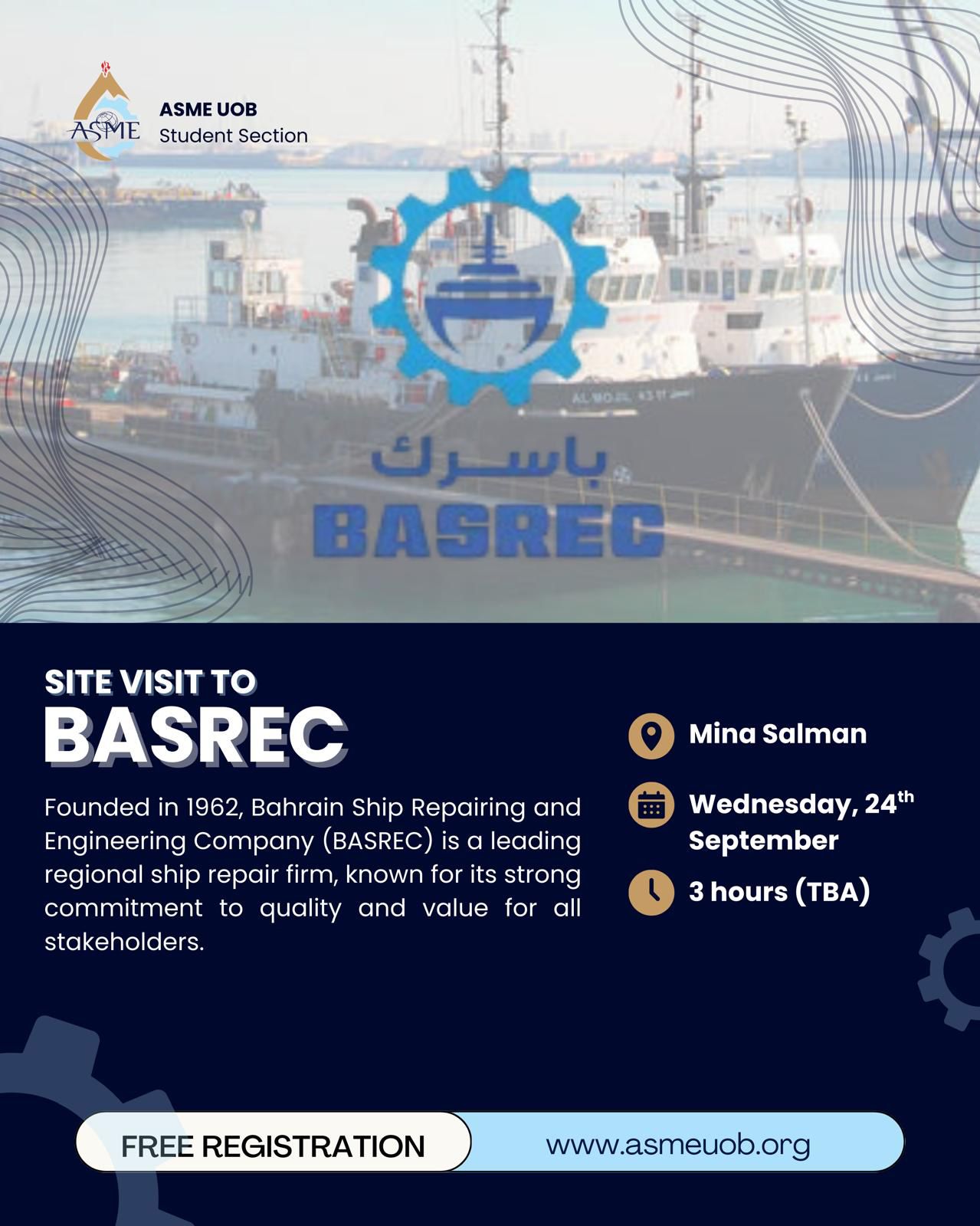 Site Visit to BASREC